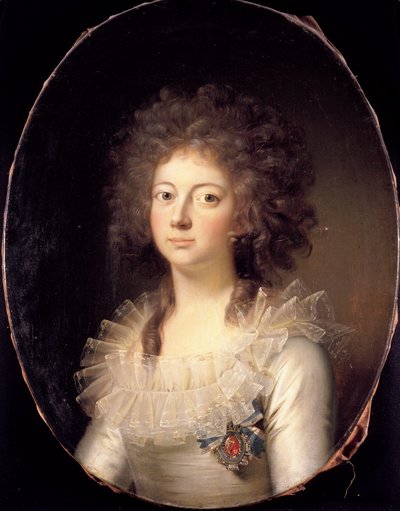 Portrait of Marie of Hesse-Kassel by Jens Juel